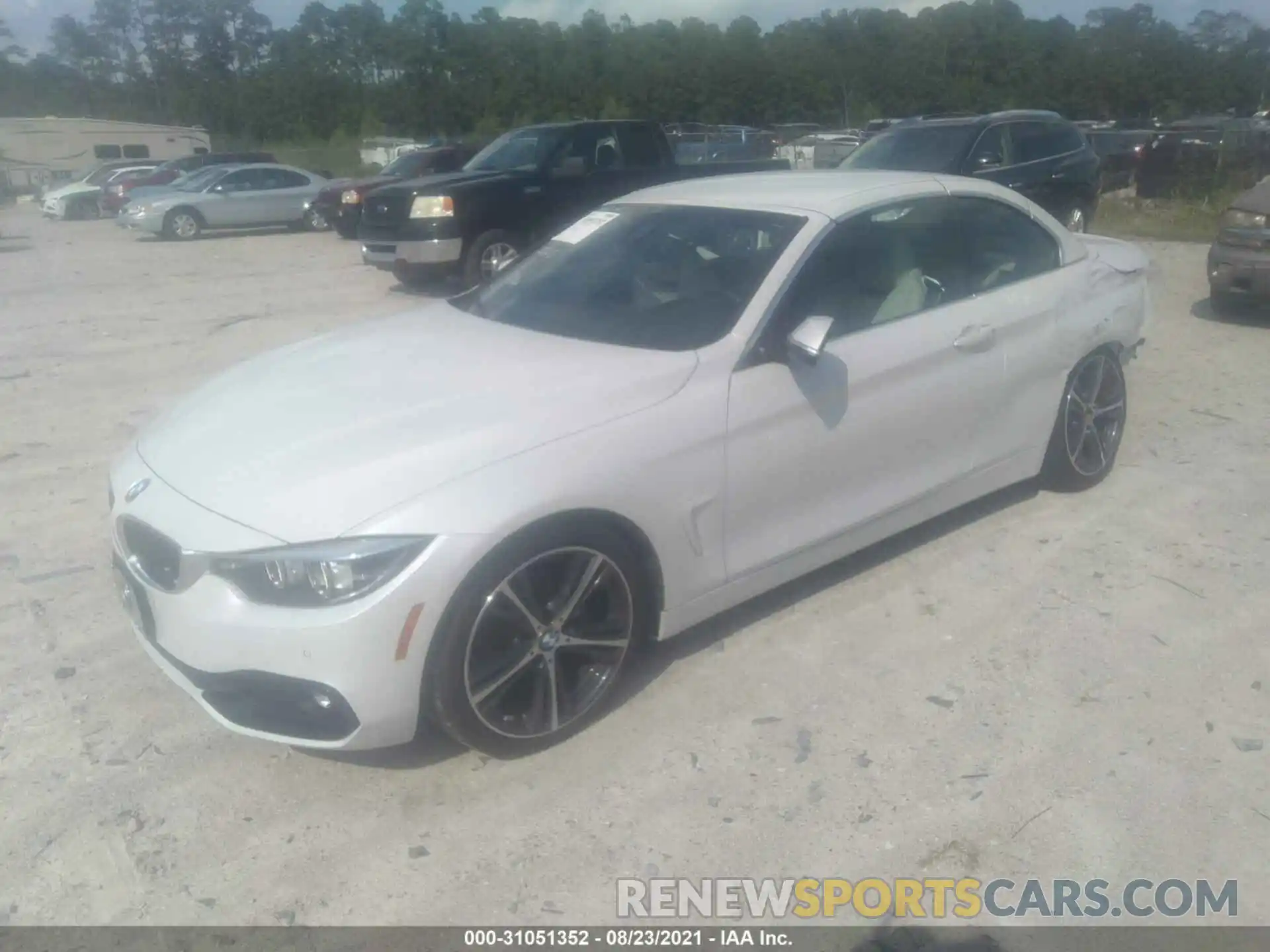 2 Photograph of a damaged car WBA4Z1C50KEE44098 BMW 4 SERIES 2019