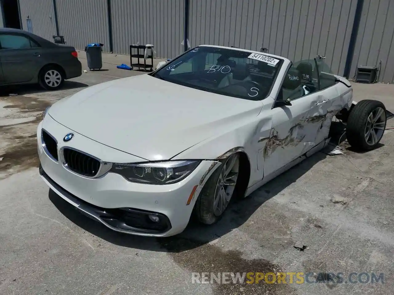 2 Photograph of a damaged car WBA4Z1C50KEE44523 BMW 4 SERIES 2019