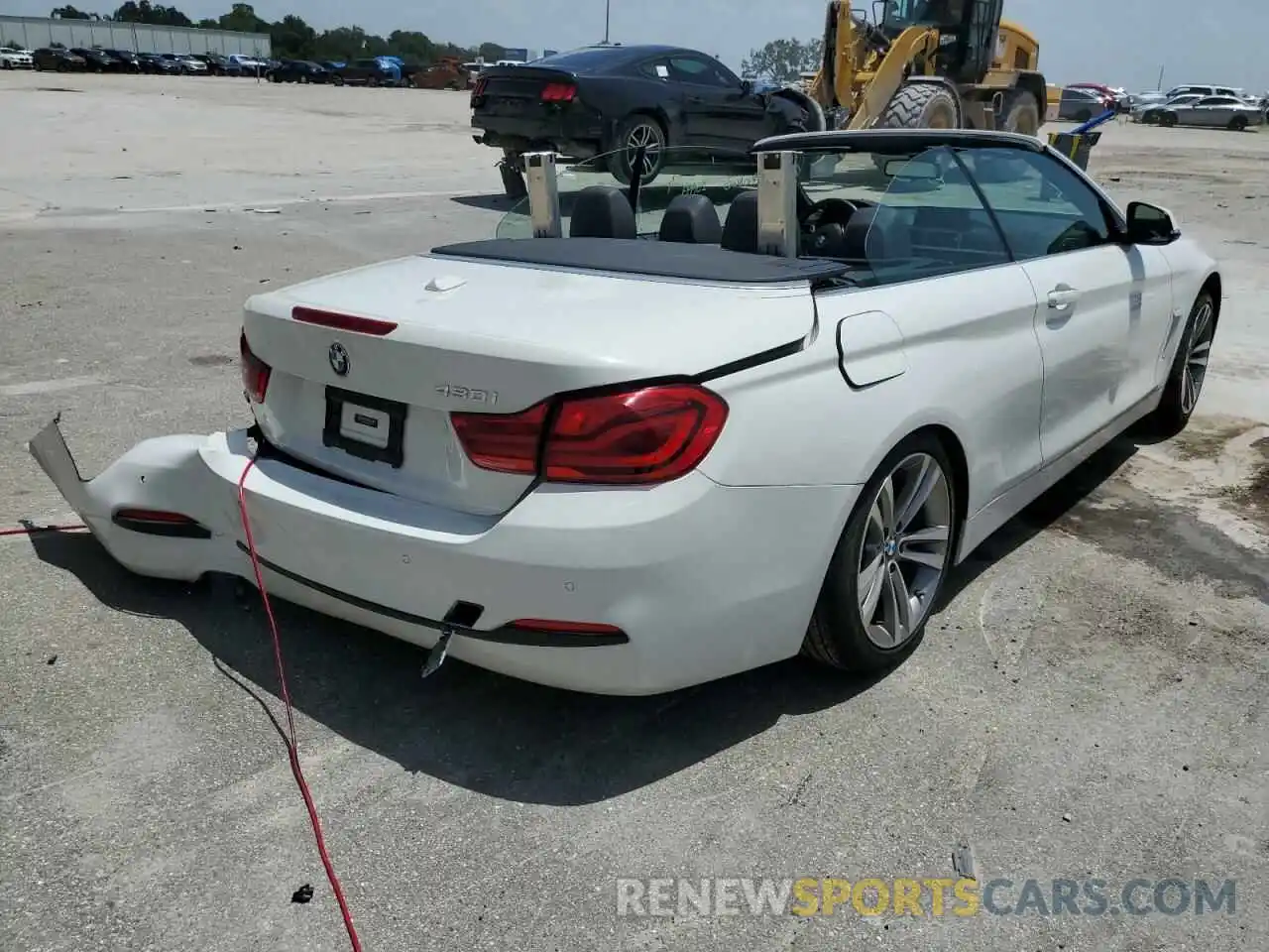 4 Photograph of a damaged car WBA4Z1C50KEE44523 BMW 4 SERIES 2019