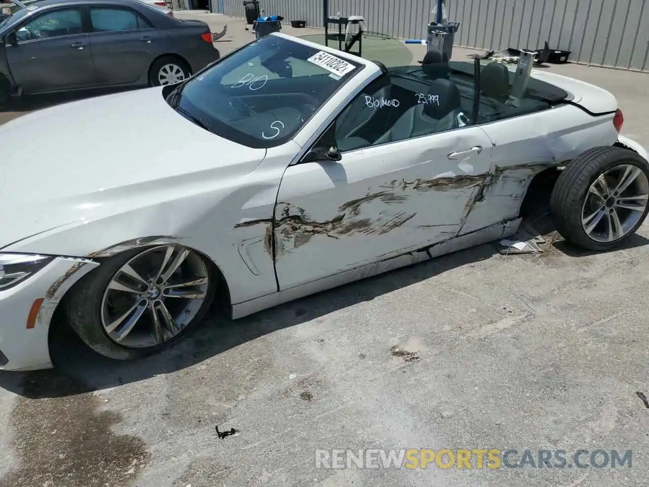 9 Photograph of a damaged car WBA4Z1C50KEE44523 BMW 4 SERIES 2019