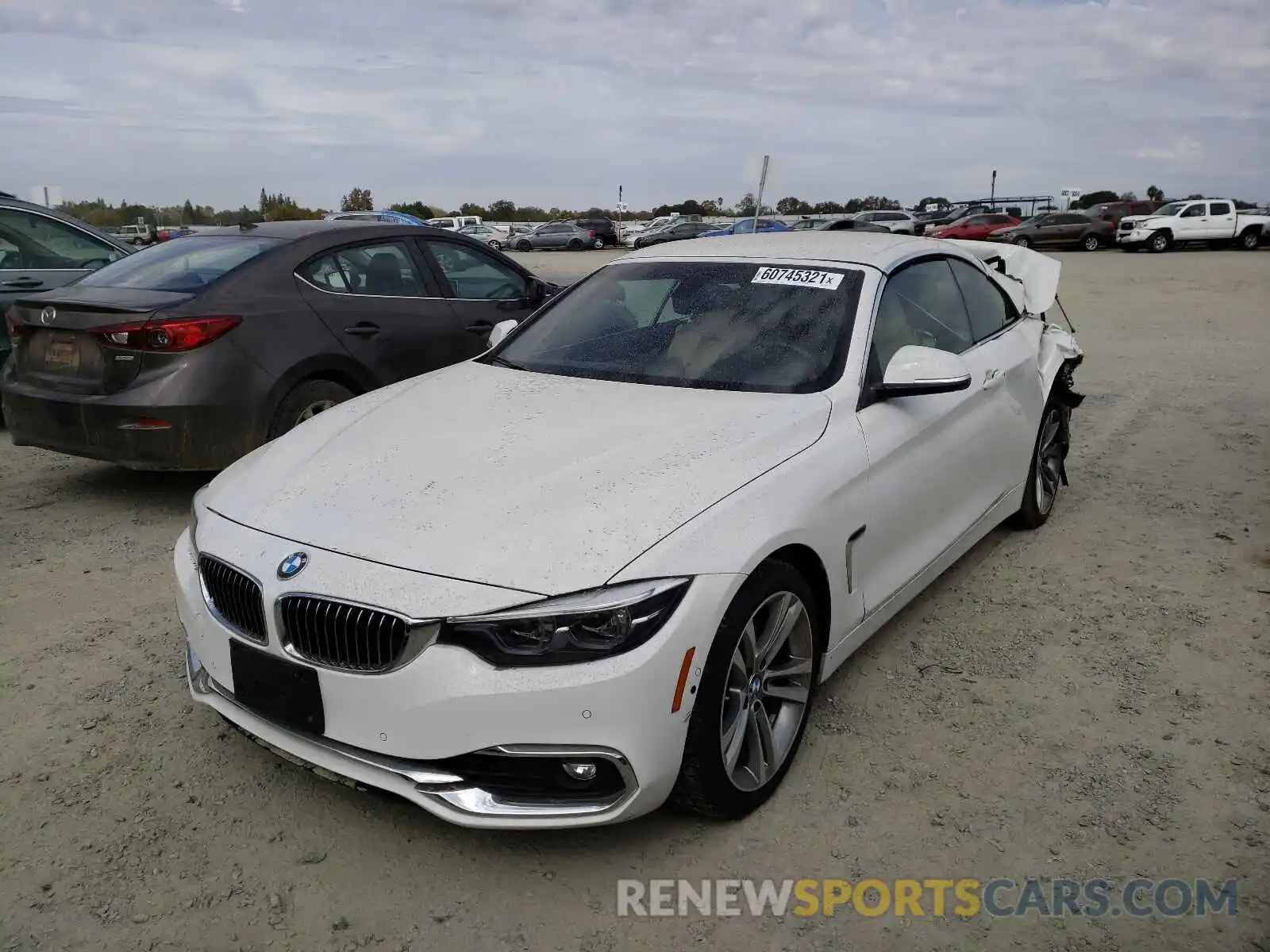 2 Photograph of a damaged car WBA4Z1C50KEE44943 BMW 4 SERIES 2019