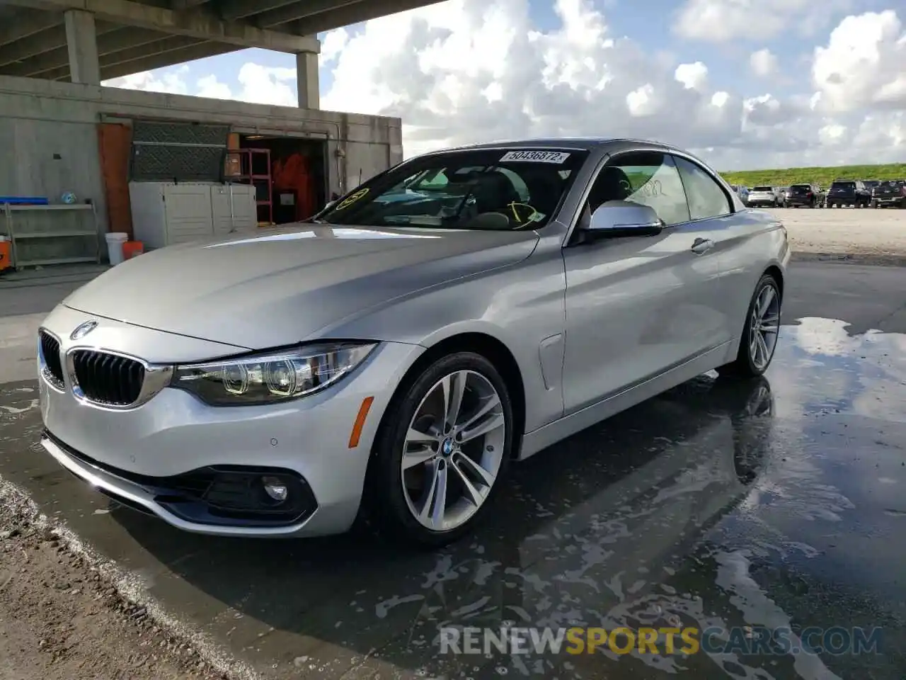 2 Photograph of a damaged car WBA4Z1C50KEE48605 BMW 4 SERIES 2019