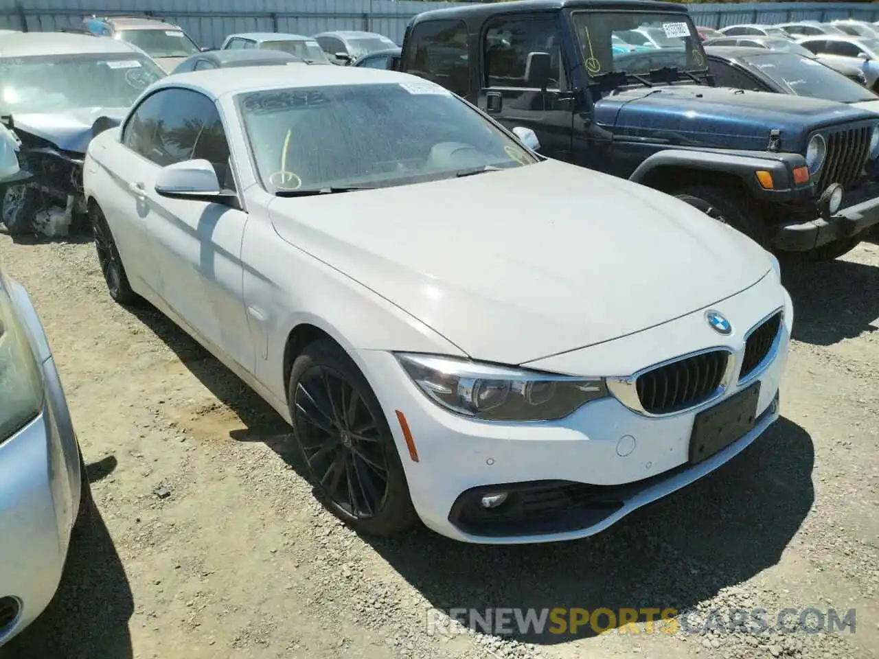 1 Photograph of a damaged car WBA4Z1C51KEE44644 BMW 4 SERIES 2019