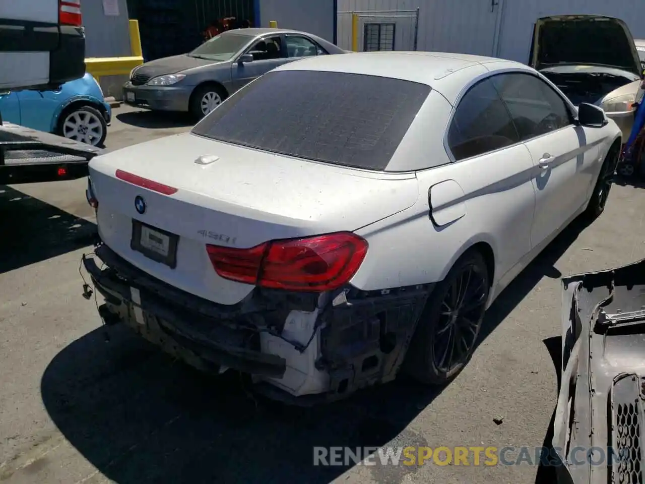 4 Photograph of a damaged car WBA4Z1C51KEE44644 BMW 4 SERIES 2019