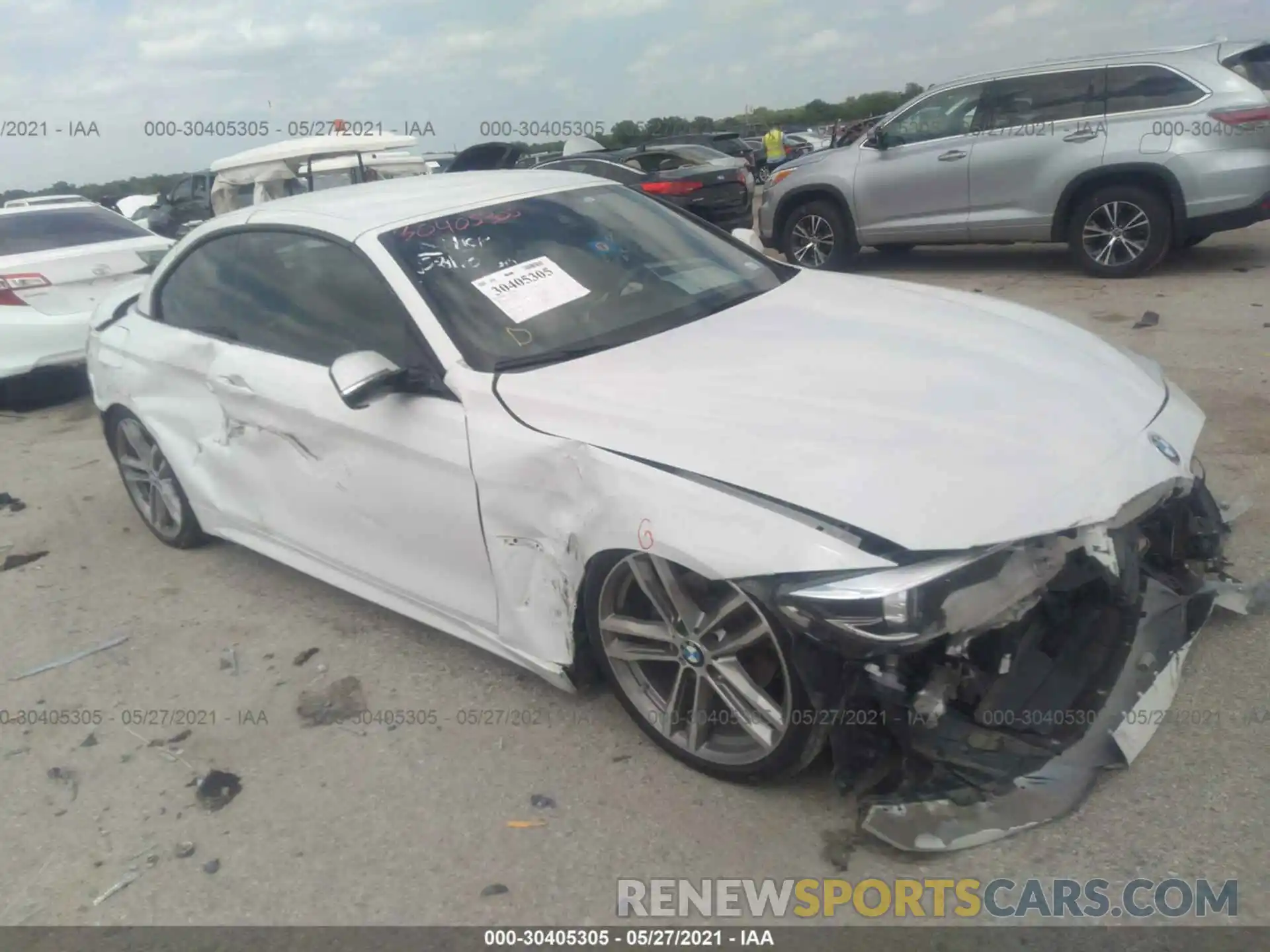 1 Photograph of a damaged car WBA4Z1C52KEE44622 BMW 4 SERIES 2019