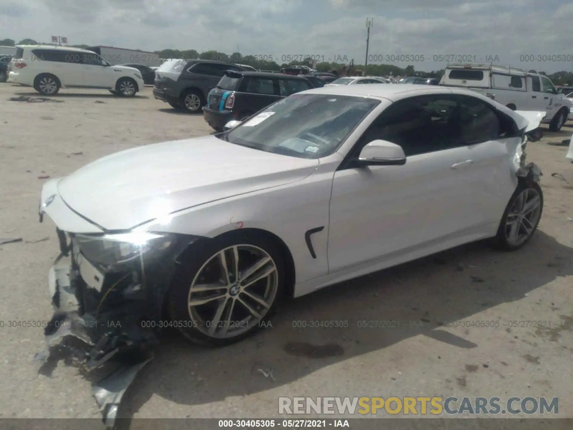 2 Photograph of a damaged car WBA4Z1C52KEE44622 BMW 4 SERIES 2019