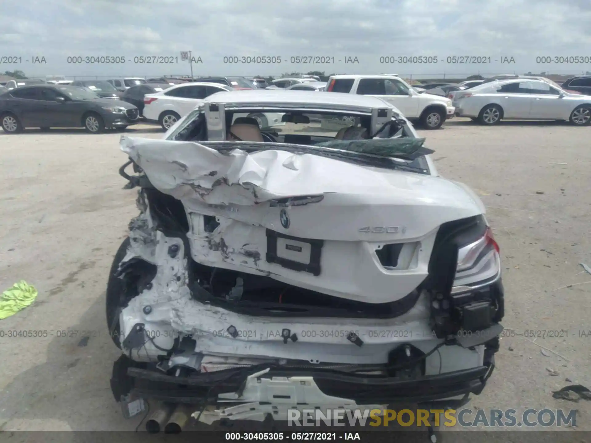 6 Photograph of a damaged car WBA4Z1C52KEE44622 BMW 4 SERIES 2019