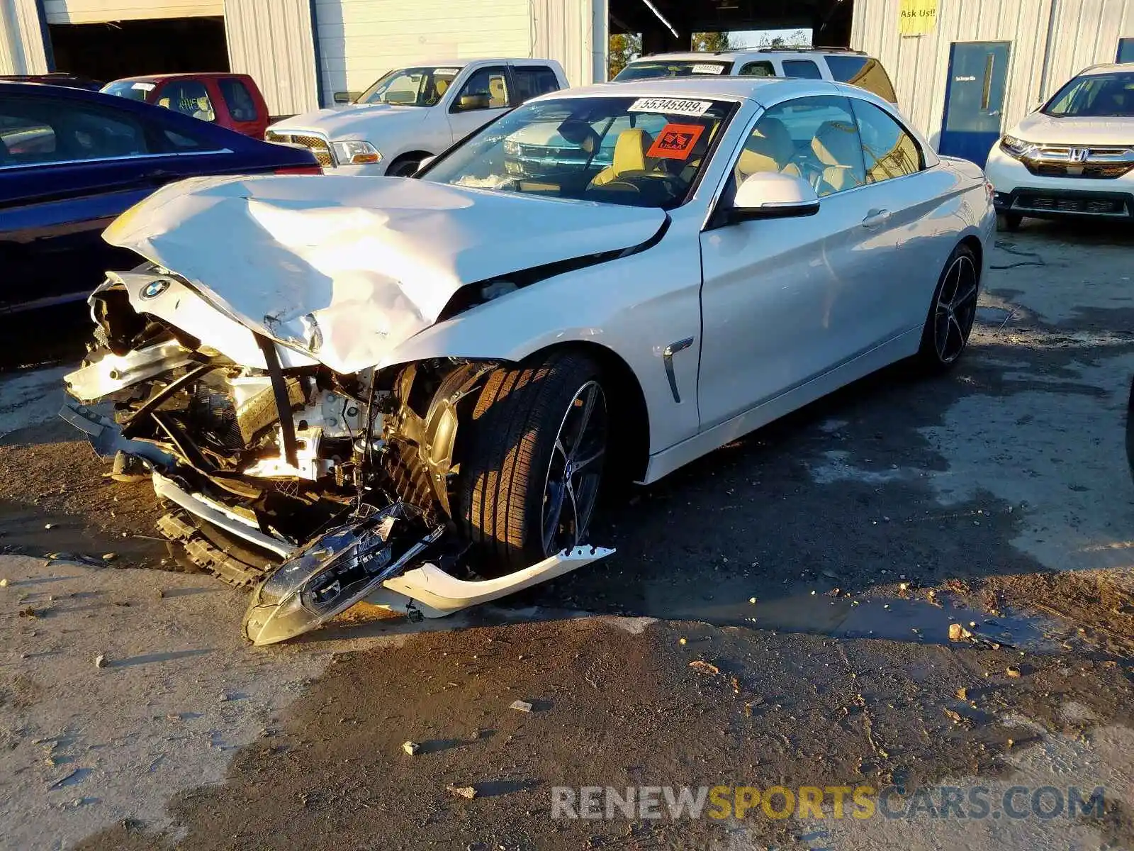 2 Photograph of a damaged car WBA4Z1C52KEE51263 BMW 4 SERIES 2019