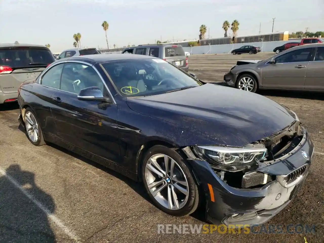 1 Photograph of a damaged car WBA4Z1C53KEE44919 BMW 4 SERIES 2019