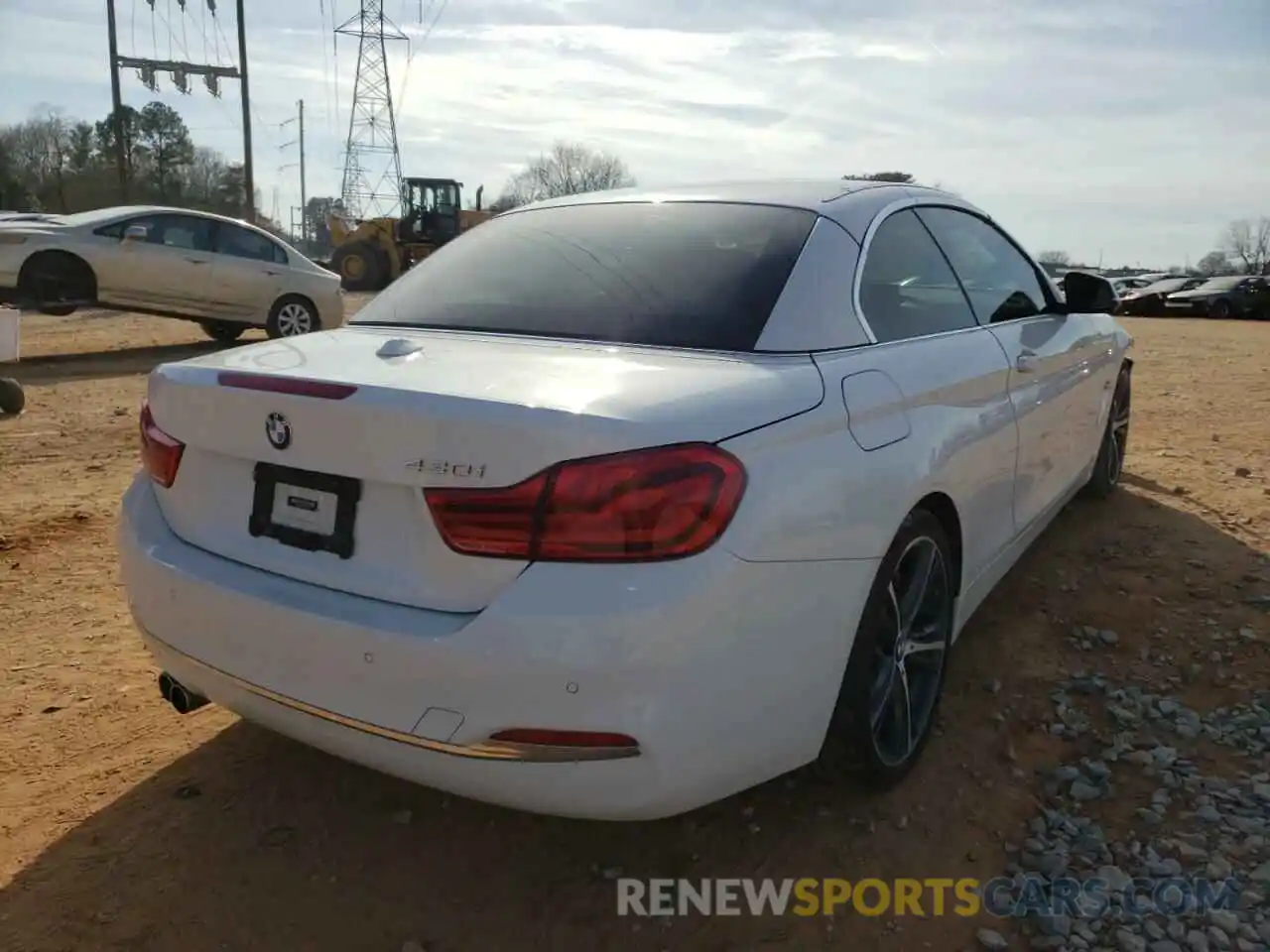 4 Photograph of a damaged car WBA4Z1C53KEE51563 BMW 4 SERIES 2019