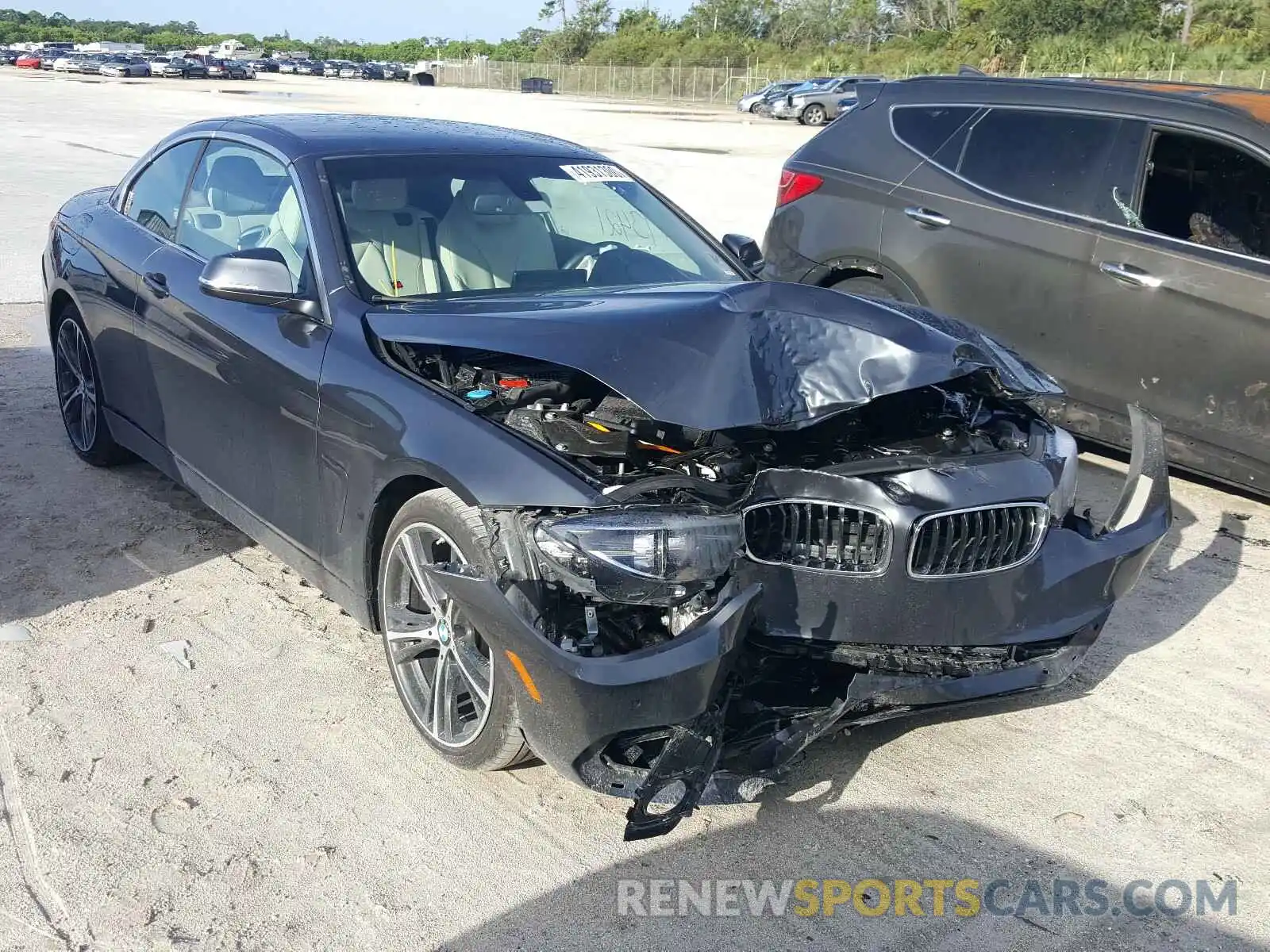 1 Photograph of a damaged car WBA4Z1C53KEE51661 BMW 4 SERIES 2019