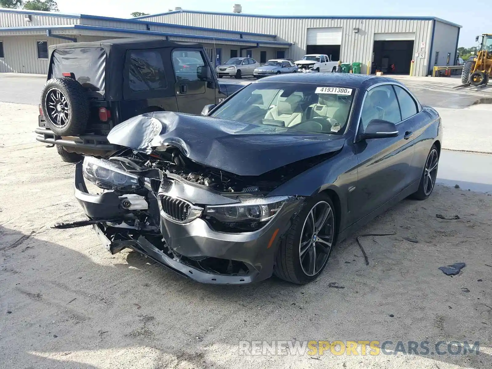 9 Photograph of a damaged car WBA4Z1C53KEE51661 BMW 4 SERIES 2019