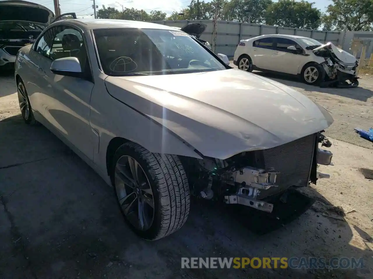 1 Photograph of a damaged car WBA4Z1C54KEE48557 BMW 4 SERIES 2019