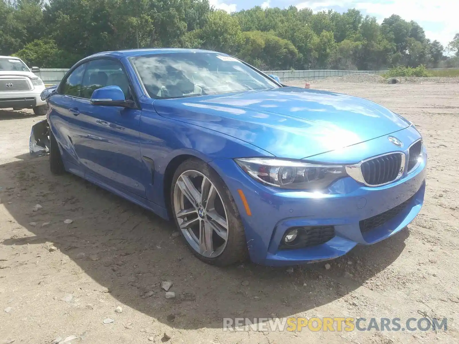 1 Photograph of a damaged car WBA4Z1C54KEE48977 BMW 4 SERIES 2019