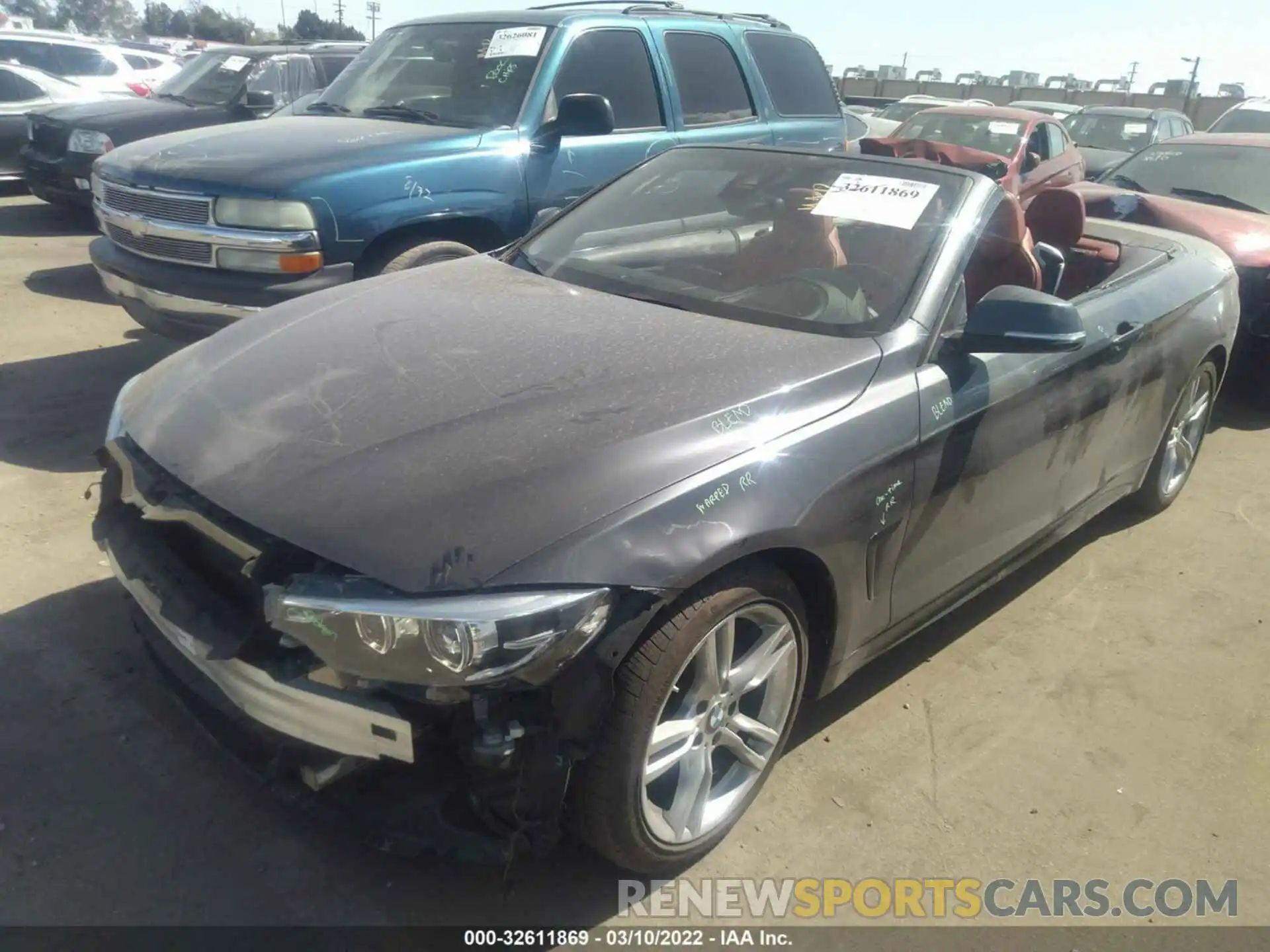 2 Photograph of a damaged car WBA4Z1C54KEE51507 BMW 4 SERIES 2019