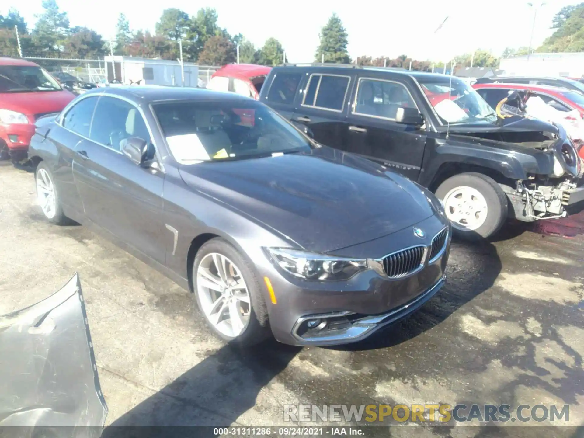 1 Photograph of a damaged car WBA4Z1C55KEE44209 BMW 4 SERIES 2019