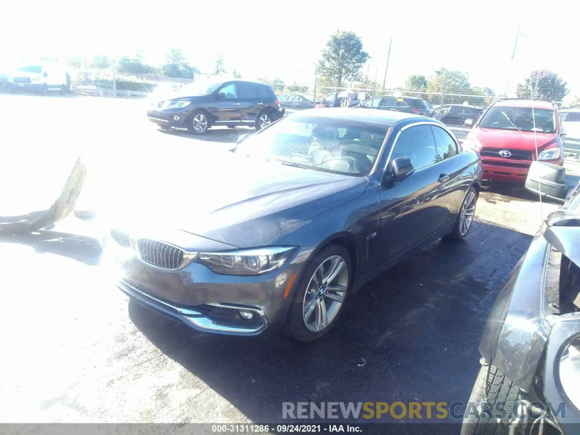 2 Photograph of a damaged car WBA4Z1C55KEE44209 BMW 4 SERIES 2019