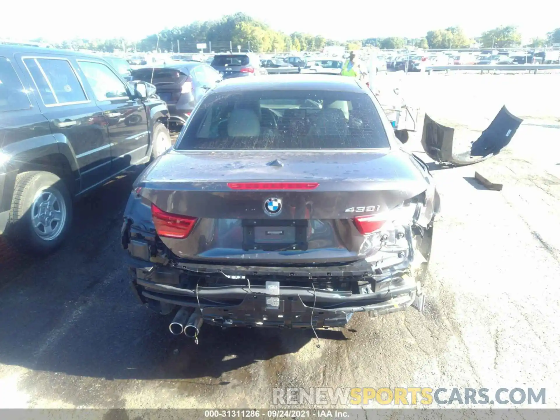 6 Photograph of a damaged car WBA4Z1C55KEE44209 BMW 4 SERIES 2019