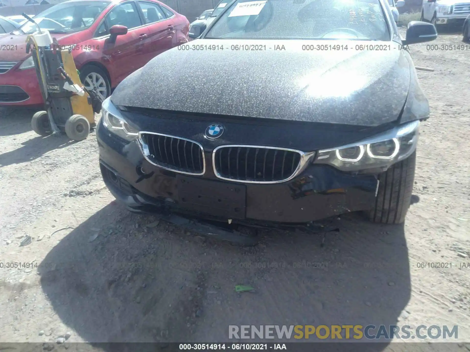 6 Photograph of a damaged car WBA4Z1C55KEE44680 BMW 4 SERIES 2019