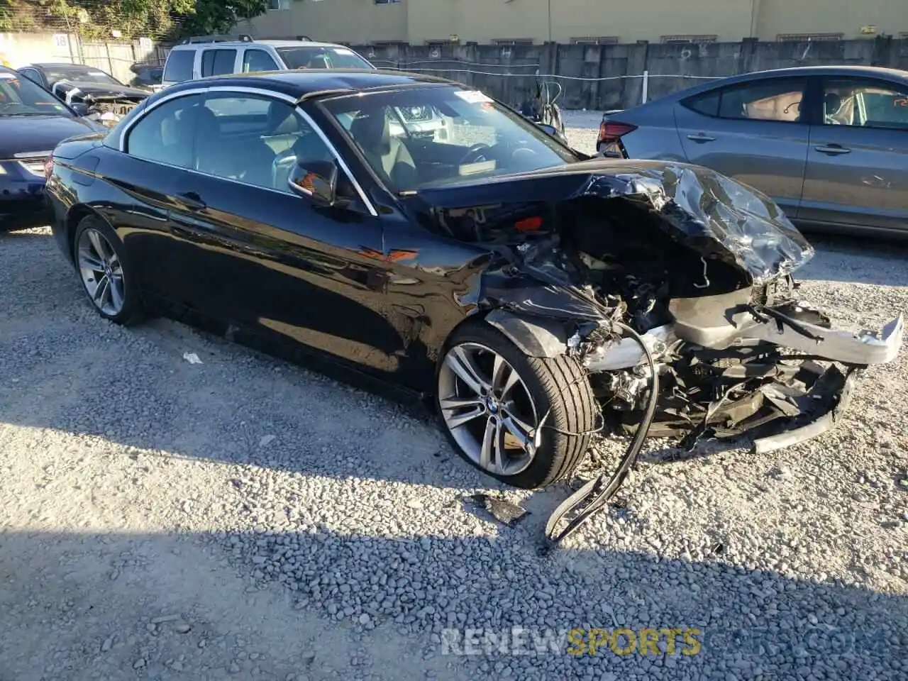 1 Photograph of a damaged car WBA4Z1C55KEE44727 BMW 4 SERIES 2019