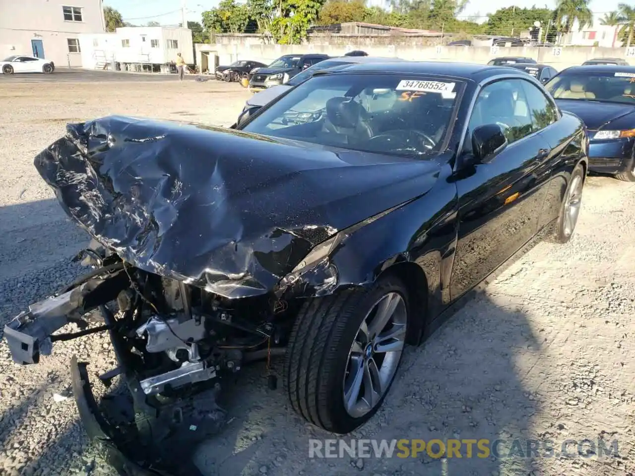 2 Photograph of a damaged car WBA4Z1C55KEE44727 BMW 4 SERIES 2019