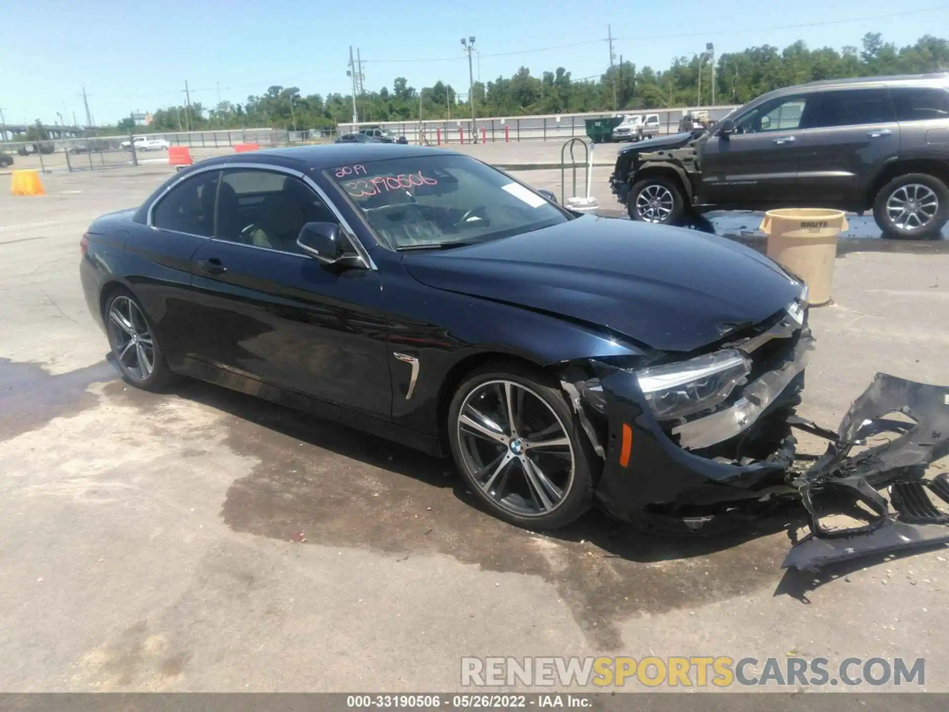 1 Photograph of a damaged car WBA4Z1C56KEE44056 BMW 4 SERIES 2019