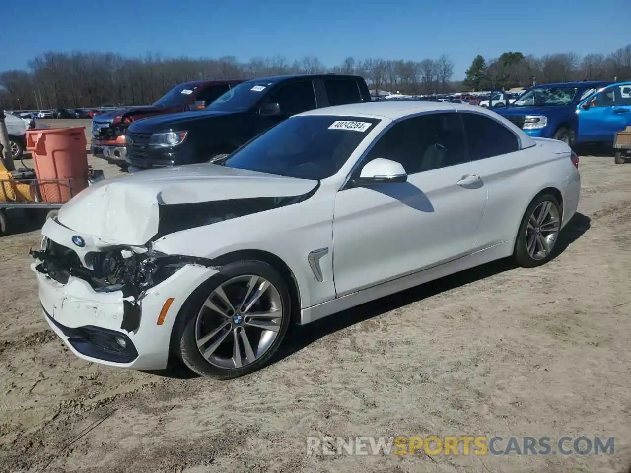 1 Photograph of a damaged car WBA4Z1C56KEE51041 BMW 4 SERIES 2019