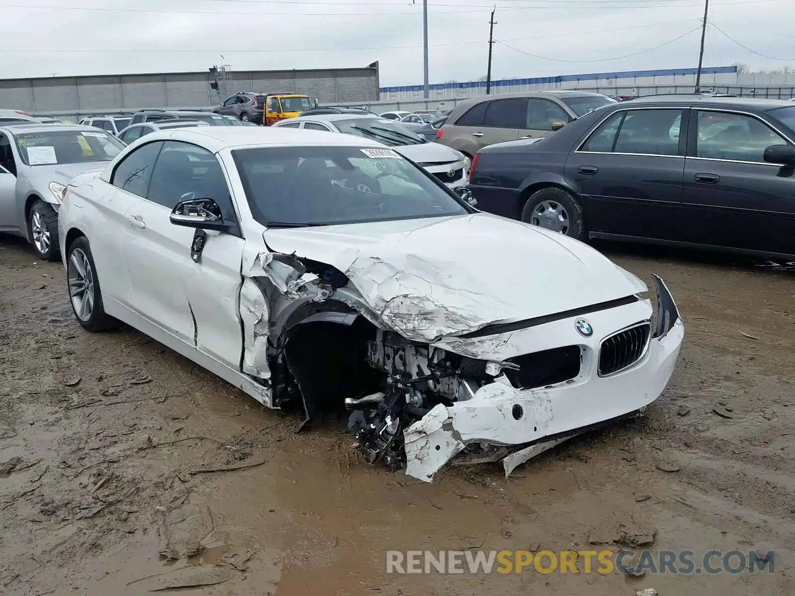 1 Photograph of a damaged car WBA4Z1C56KEE51718 BMW 4 SERIES 2019