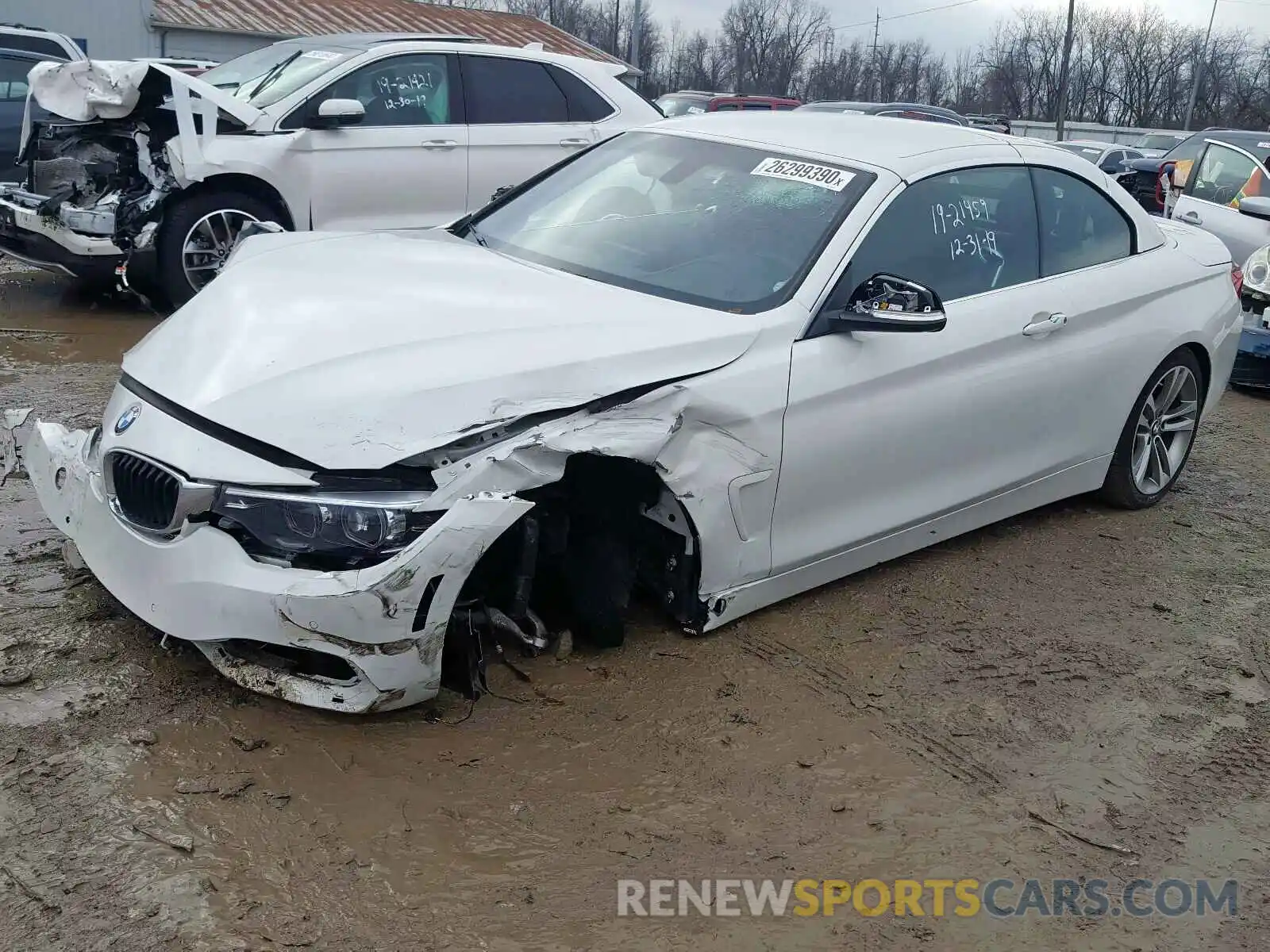 2 Photograph of a damaged car WBA4Z1C56KEE51718 BMW 4 SERIES 2019