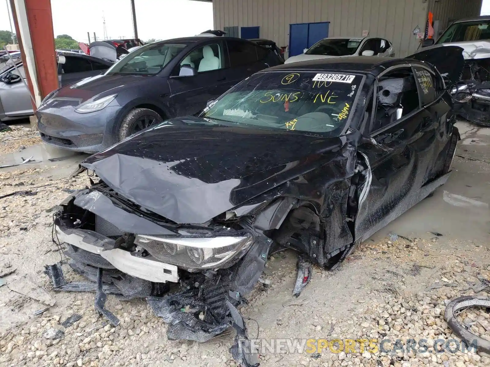 2 Photograph of a damaged car WBA4Z1C57KEE44728 BMW 4 SERIES 2019