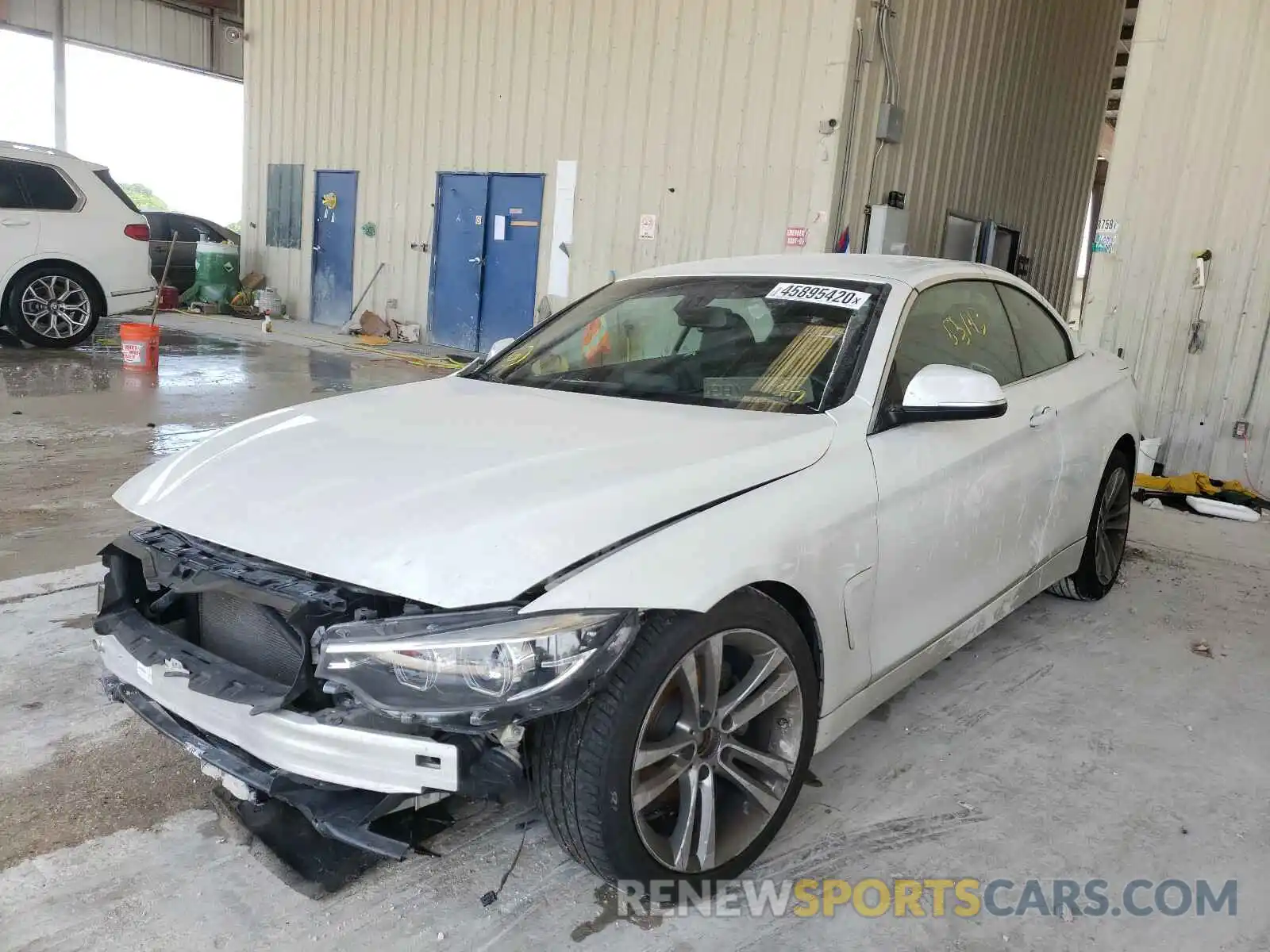 2 Photograph of a damaged car WBA4Z1C57KEE44843 BMW 4 SERIES 2019