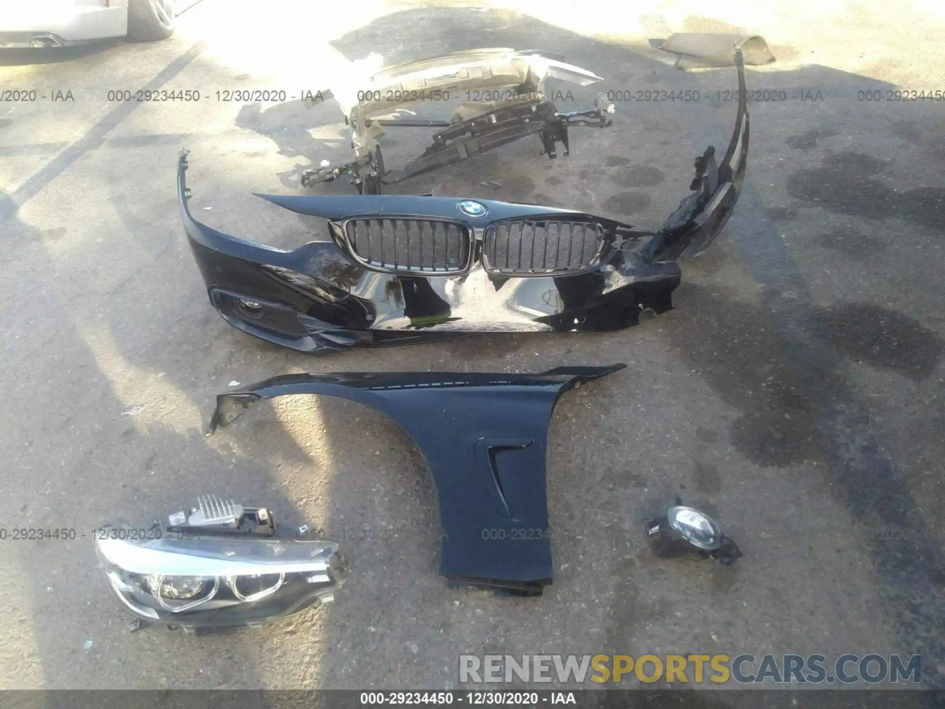 12 Фотография поврежденного автомобиля WBA4Z1C57KEE48665 BMW 4 SERIES 2019