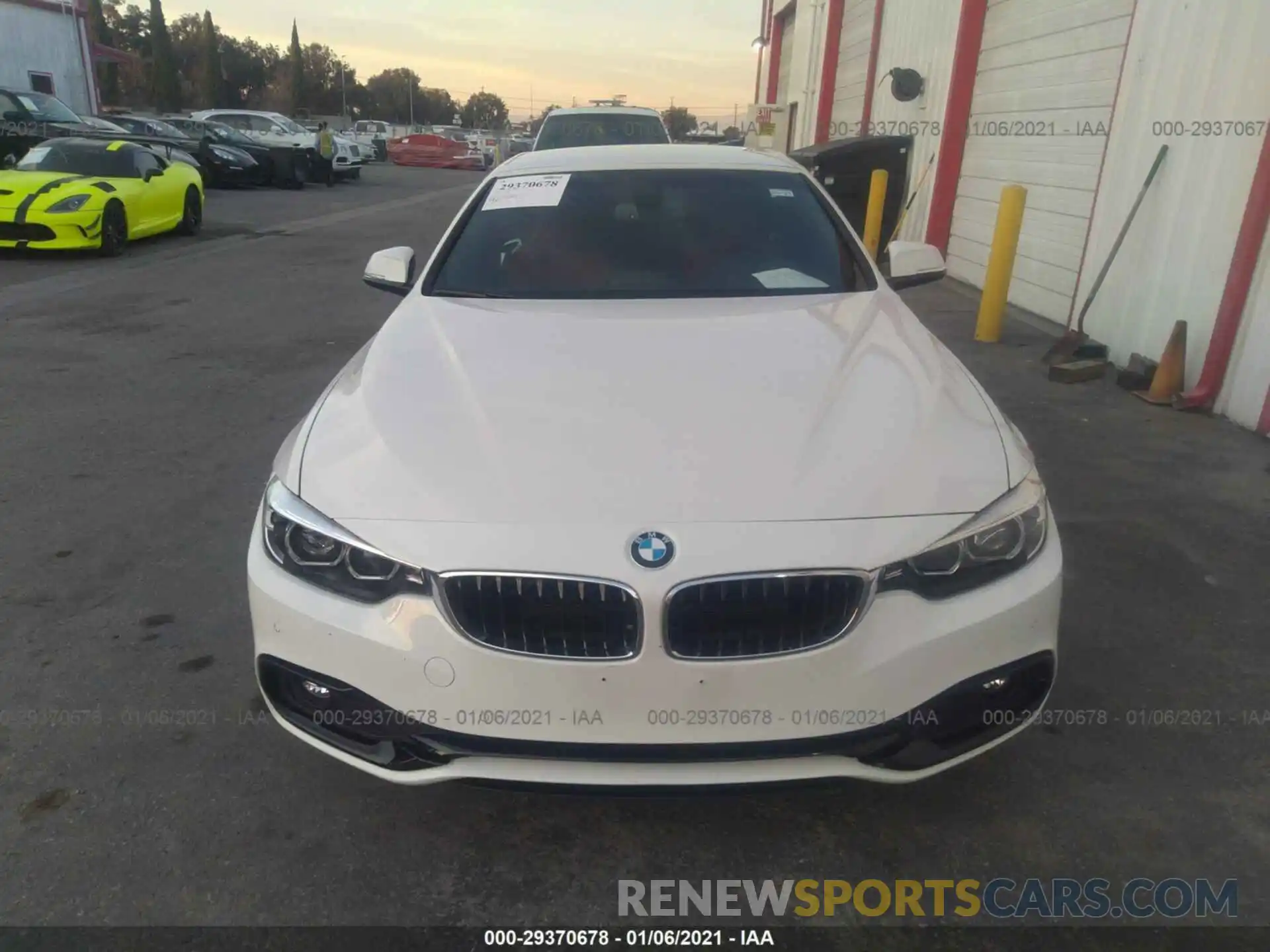 6 Photograph of a damaged car WBA4Z1C57KEE51033 BMW 4 SERIES 2019