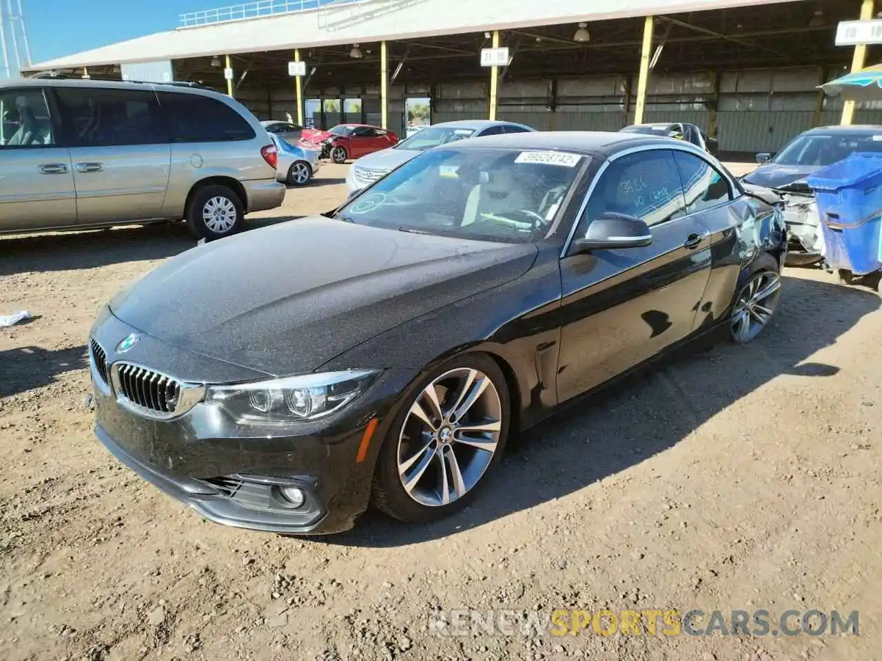 2 Photograph of a damaged car WBA4Z1C57KEE51212 BMW 4 SERIES 2019