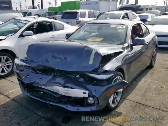 2 Photograph of a damaged car WBA4Z1C58KEE44494 BMW 4 SERIES 2019