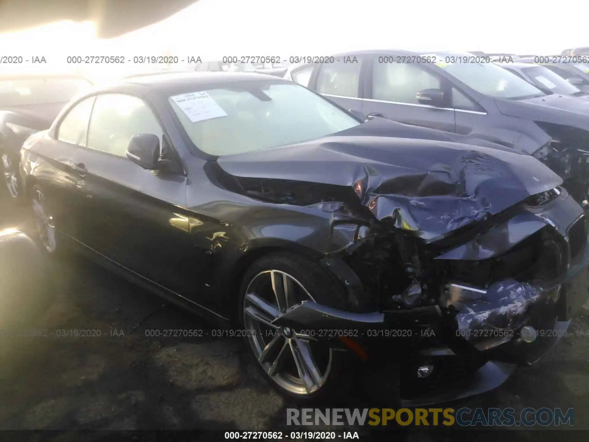 1 Photograph of a damaged car WBA4Z1C58KEE44527 BMW 4 SERIES 2019