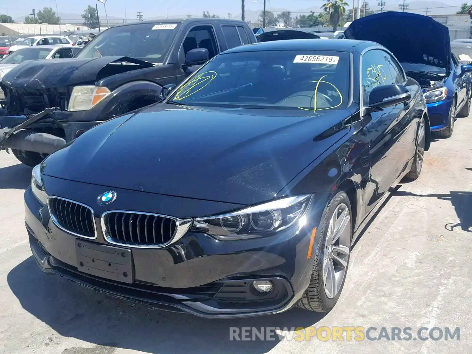 2 Photograph of a damaged car WBA4Z1C58KEE44690 BMW 4 SERIES 2019