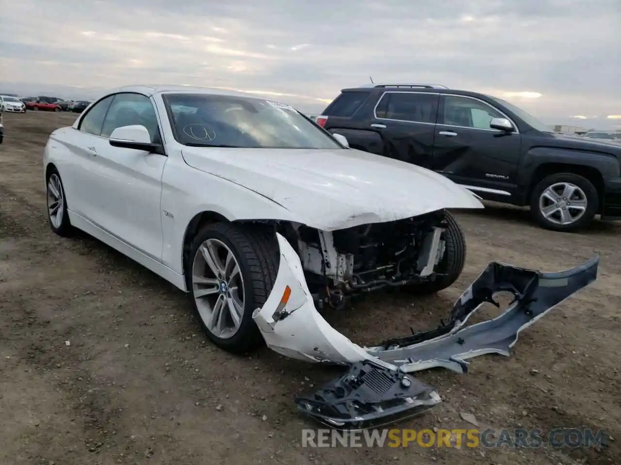 1 Photograph of a damaged car WBA4Z1C58KEE44737 BMW 4 SERIES 2019