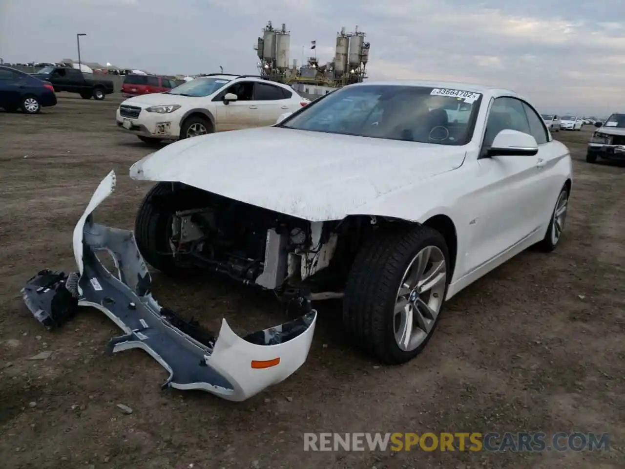 2 Photograph of a damaged car WBA4Z1C58KEE44737 BMW 4 SERIES 2019