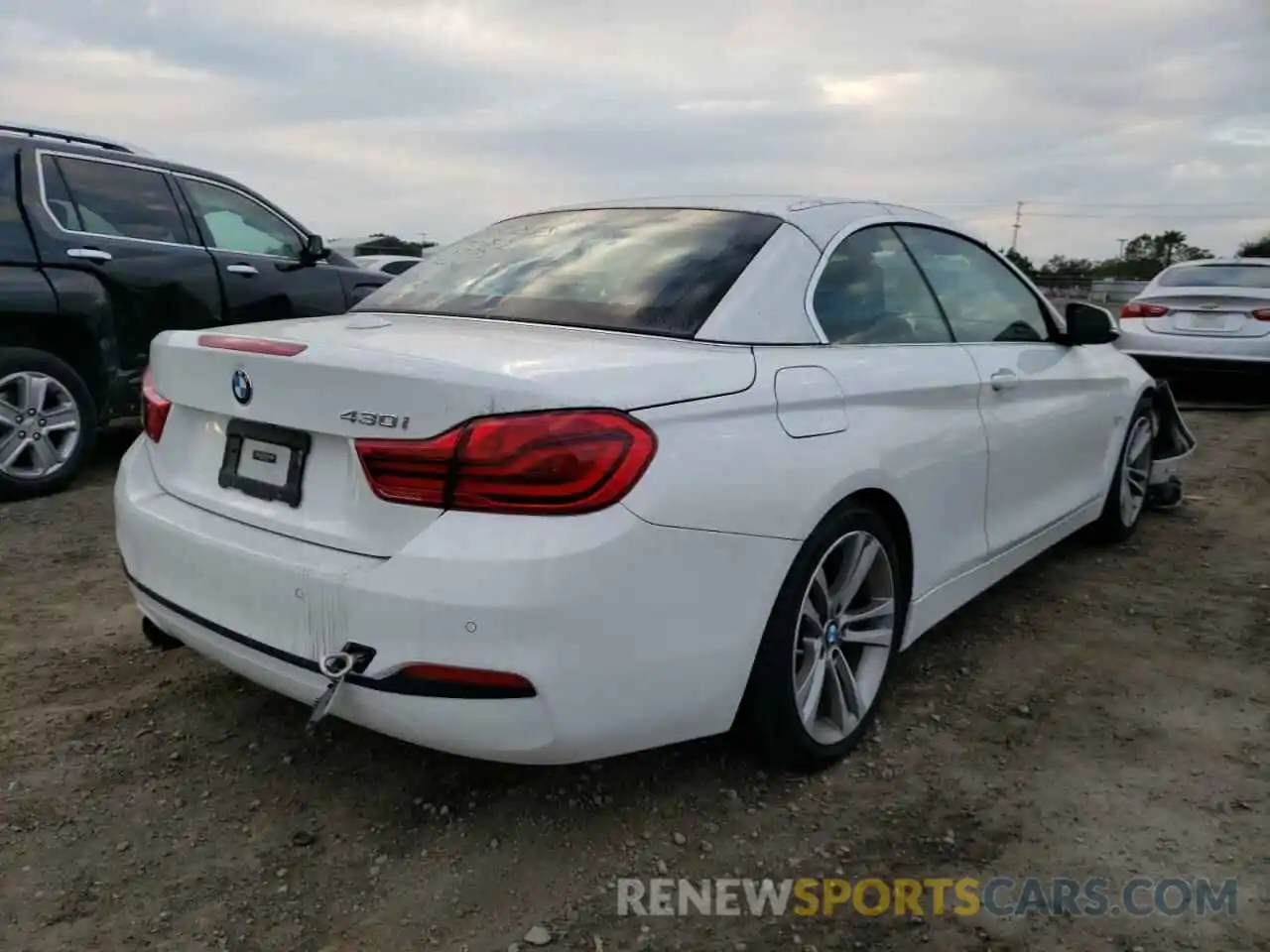 4 Photograph of a damaged car WBA4Z1C58KEE44737 BMW 4 SERIES 2019