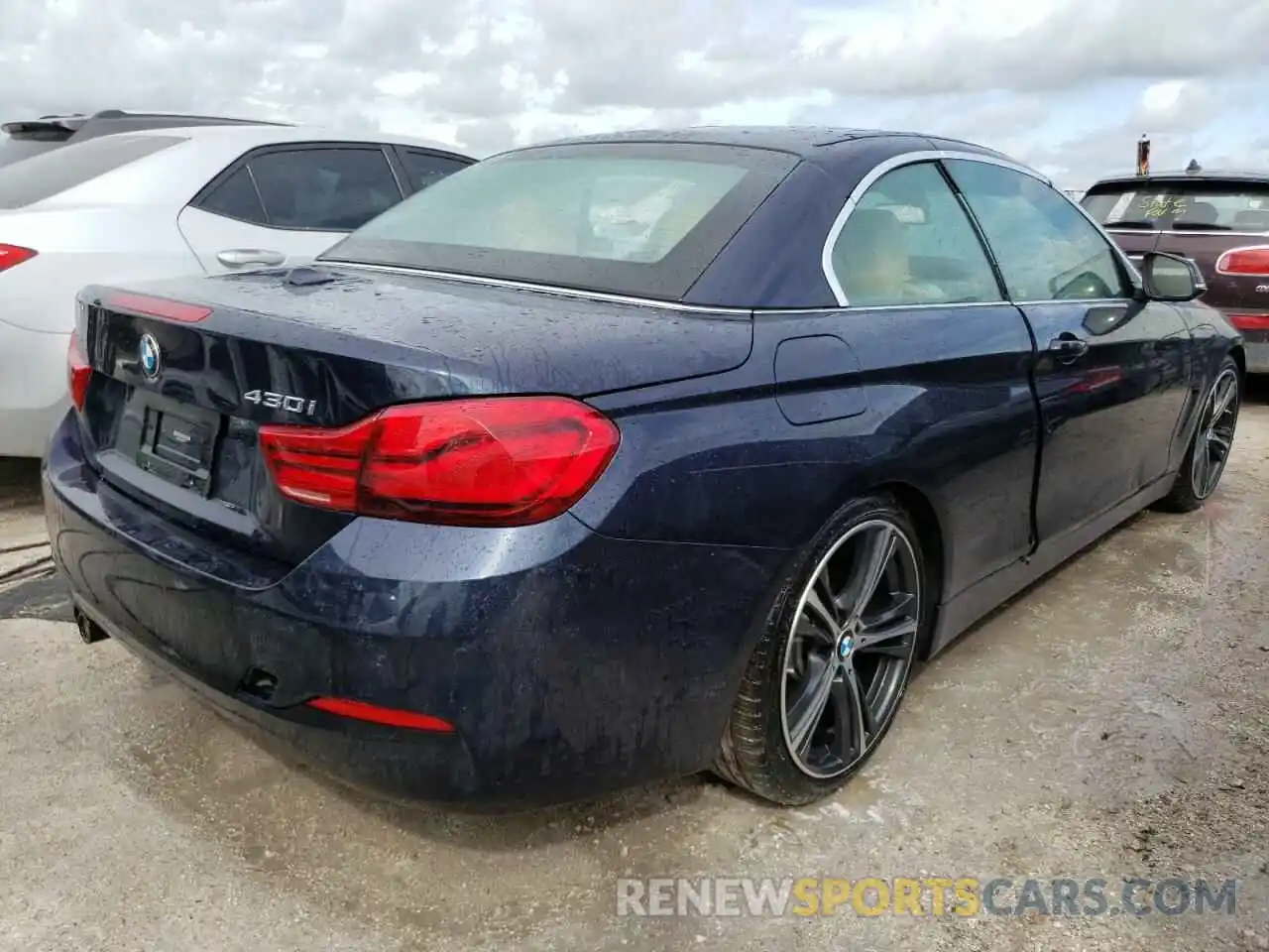 4 Фотография поврежденного автомобиля WBA4Z1C58KEE48710 BMW 4 SERIES 2019