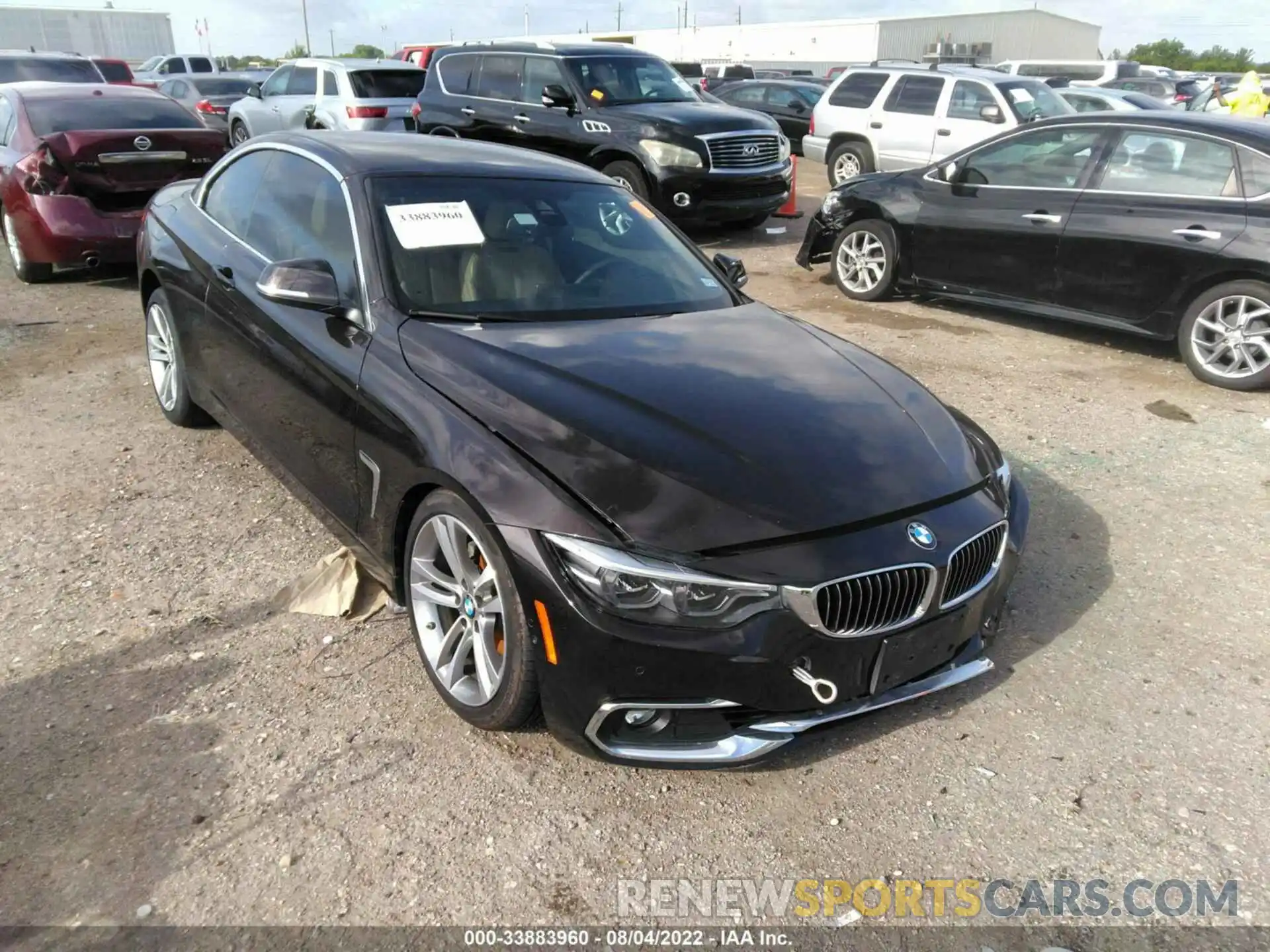 1 Фотография поврежденного автомобиля WBA4Z1C58KEE51171 BMW 4 SERIES 2019