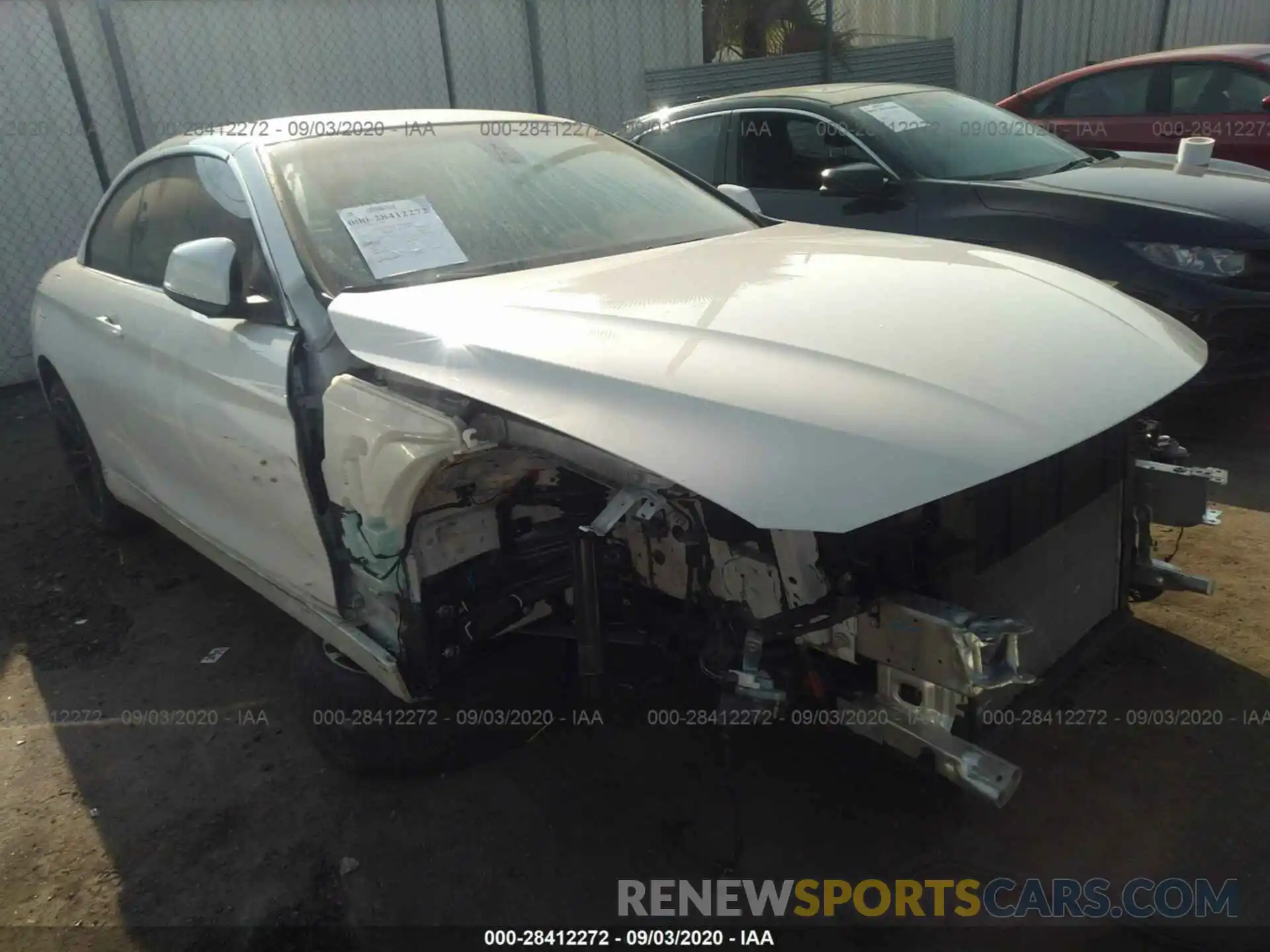 1 Photograph of a damaged car WBA4Z1C59KEE44018 BMW 4 SERIES 2019