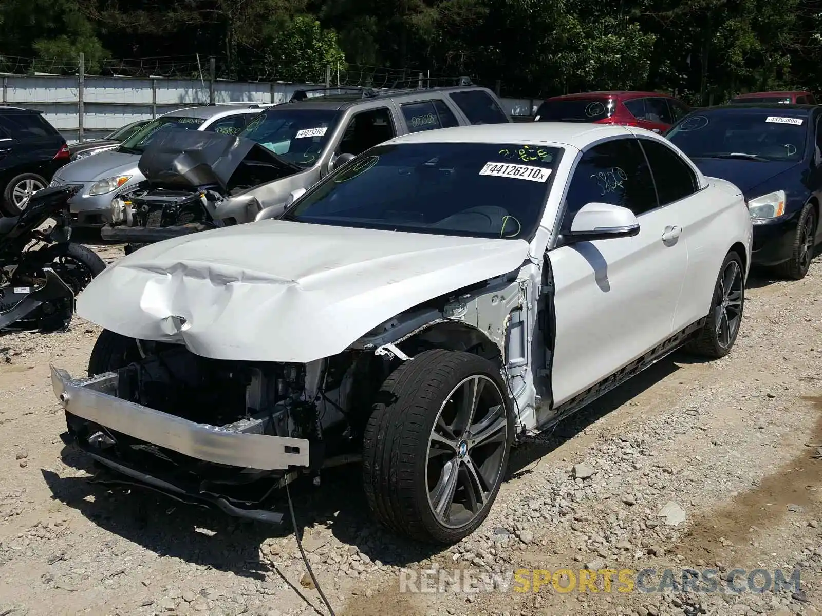 2 Photograph of a damaged car WBA4Z1C59KEE44293 BMW 4 SERIES 2019