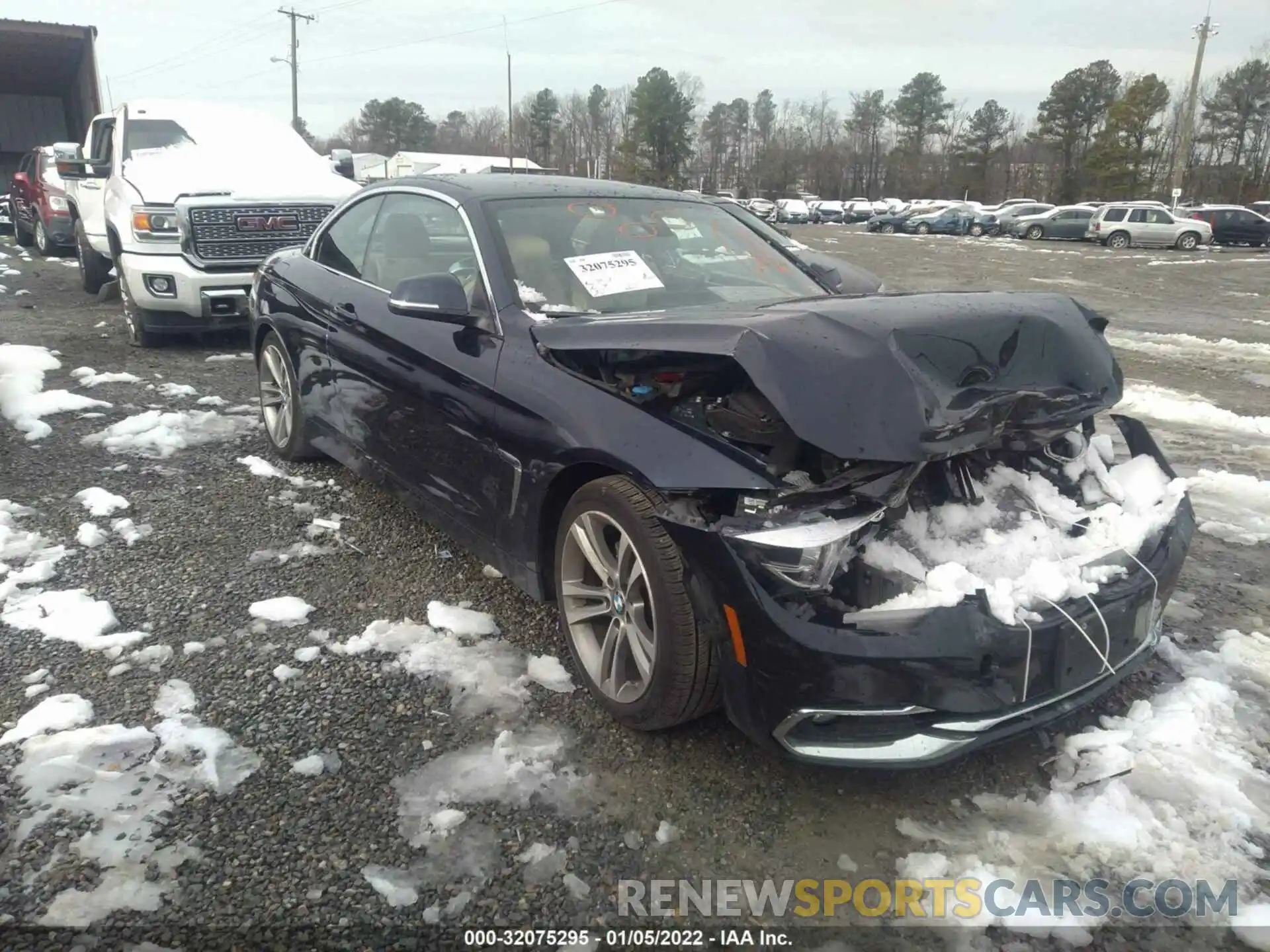 1 Photograph of a damaged car WBA4Z1C59KEE48585 BMW 4 SERIES 2019