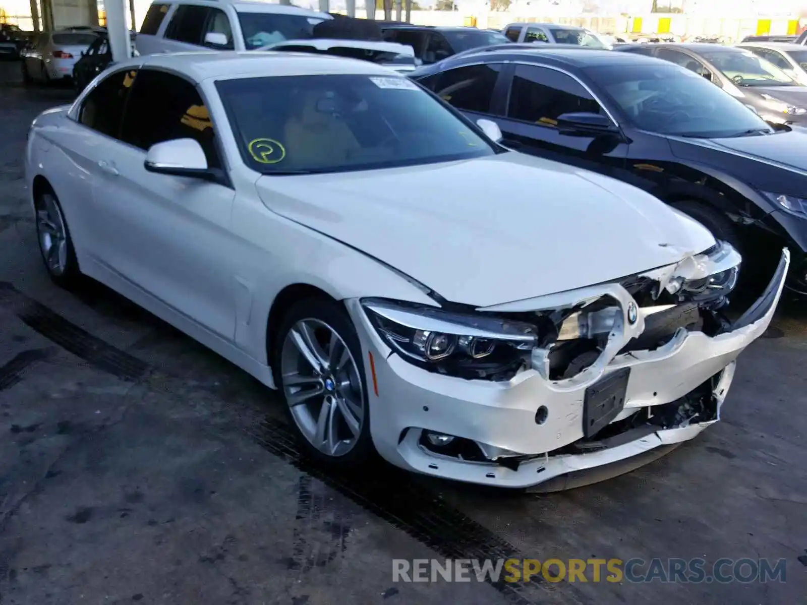 1 Photograph of a damaged car WBA4Z1C59KEE51941 BMW 4 SERIES 2019