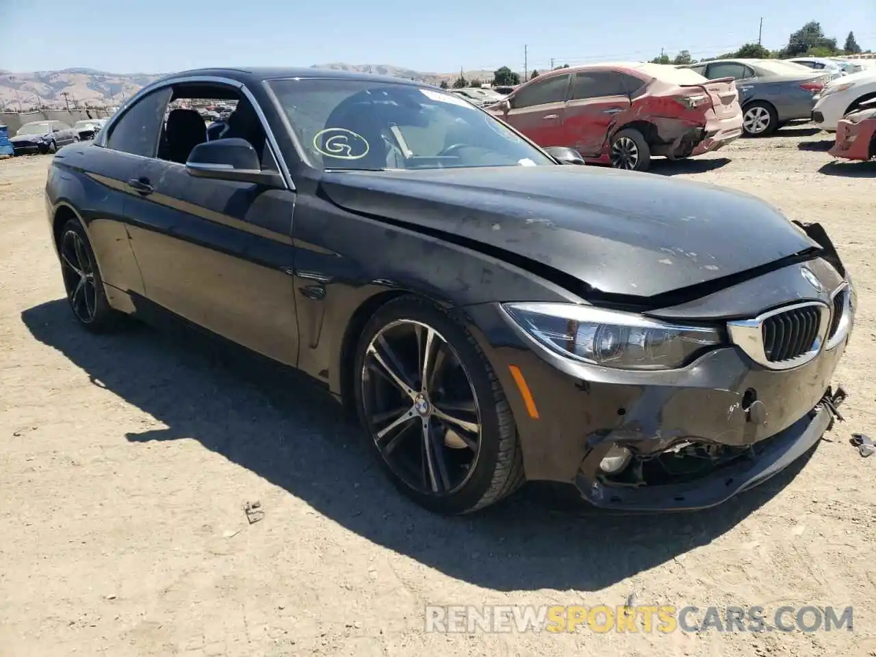 1 Photograph of a damaged car WBA4Z1C5XKEE44044 BMW 4 SERIES 2019