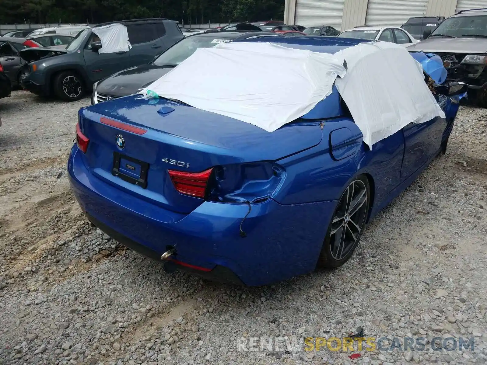 4 Фотография поврежденного автомобиля WBA4Z1C5XKEE44433 BMW 4 SERIES 2019