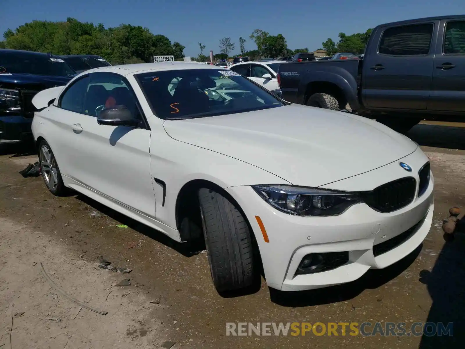 1 Photograph of a damaged car WBA4Z1C5XKEE48644 BMW 4 SERIES 2019