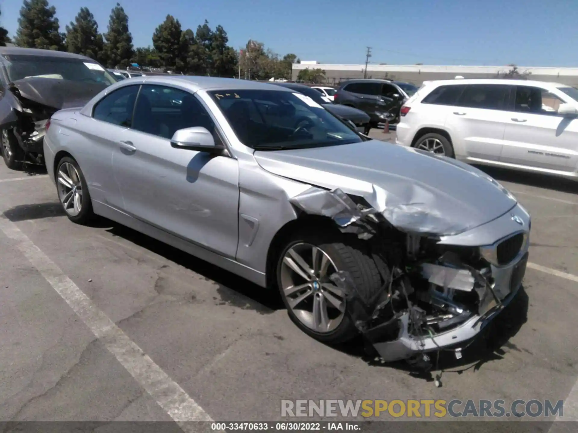 1 Photograph of a damaged car WBA4Z1C5XKEE48725 BMW 4 SERIES 2019